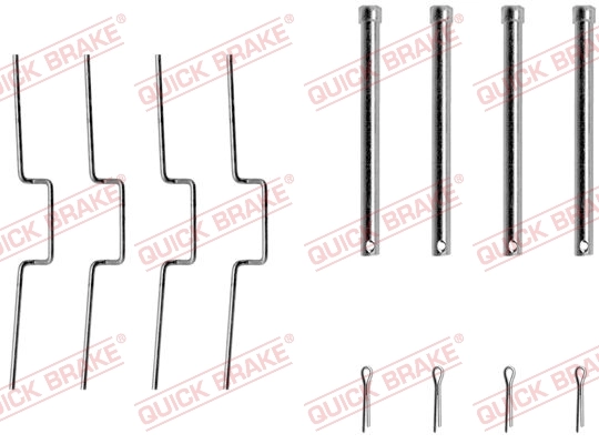 Accessory Kit, disc brake pad